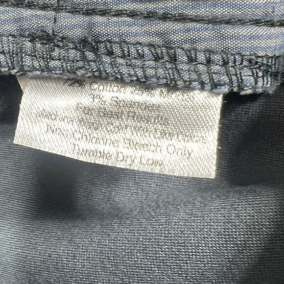 Peter Millar Chino Pants Mens Size 36 Blue Green Straight Leg Golf Solid Work - Picture 10 of 11